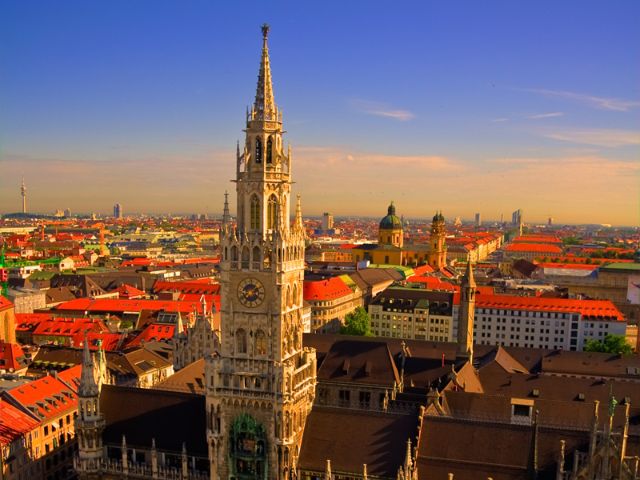 Neues Rathaus et Altes Rathaus à Munich