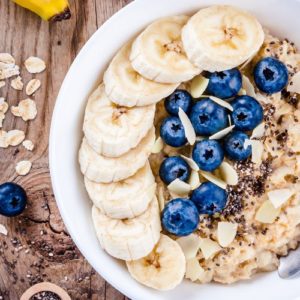 Petit-déjeuner protéiné antiacidité