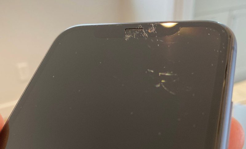 rayures iPhone 11