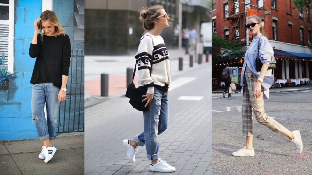 les jeans ou les pantalons confortables sont important dans la garde robe du jeune maman