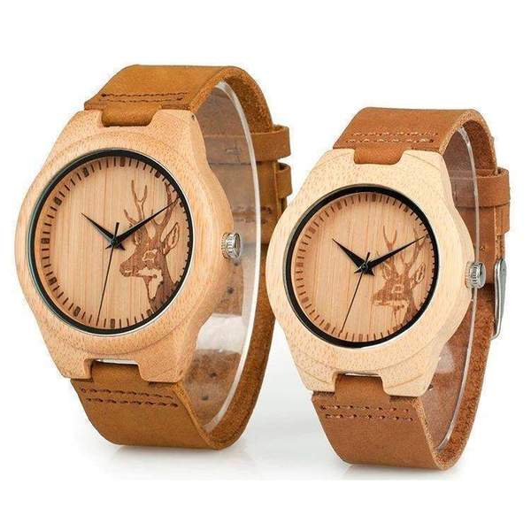 Les montres en bois pour femme et homme tendance de 2020