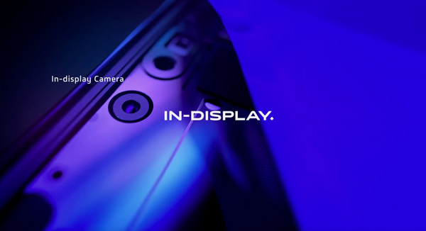 caméra APEX 2020 In-Display