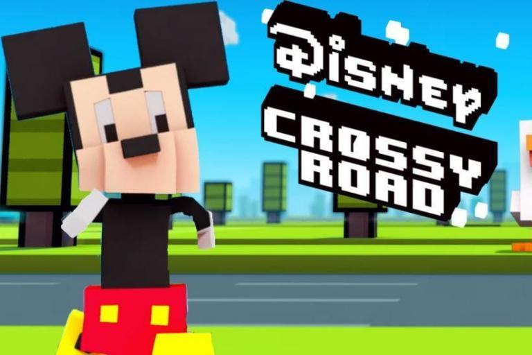 Disney Crossy Road l'un des jeux iPhone