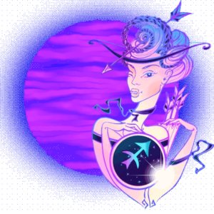 Signe astrologique : femme Sagittaire