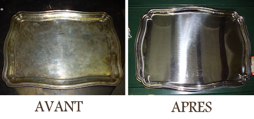 briller vos objets métalliques