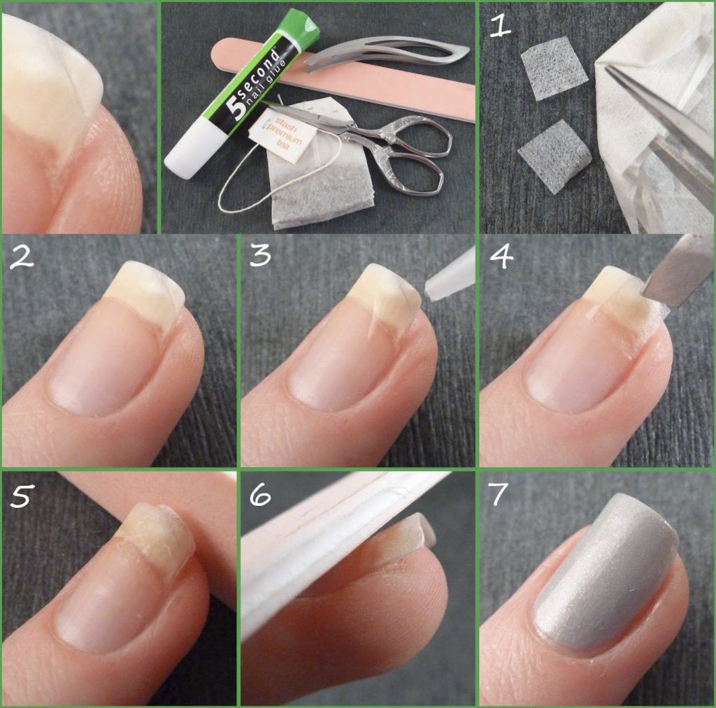 Comment réparer un ongle cassé avec un sachet de thé ?