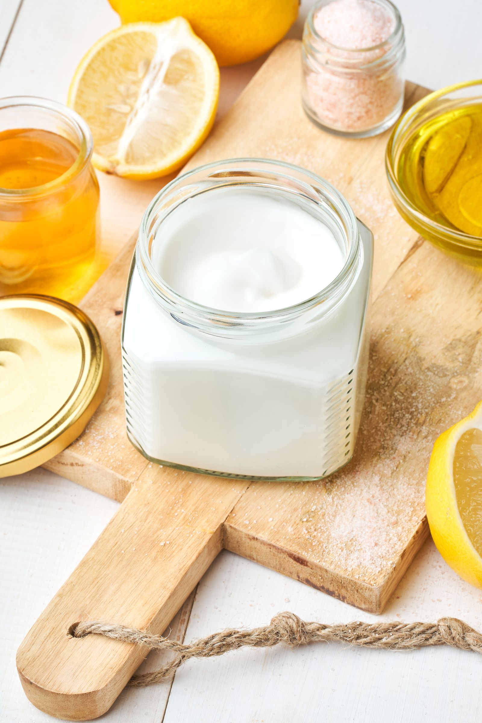 gommage corporel avec yaourt