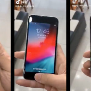 vidéo iPhone SE 2 sur Tik Tok
