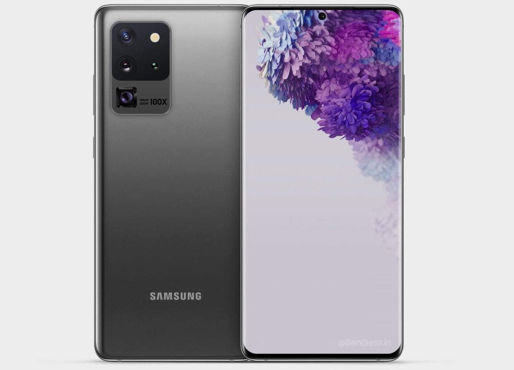 Samsung Galaxy S20 Ultra le plus grand dans les smartphones haut de gamme