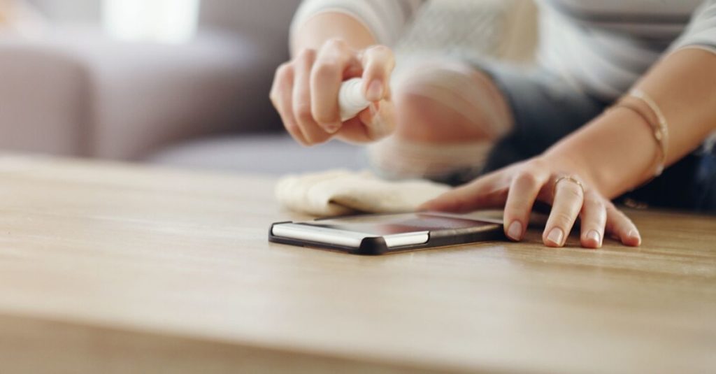 Comment désinfecter votre téléphone