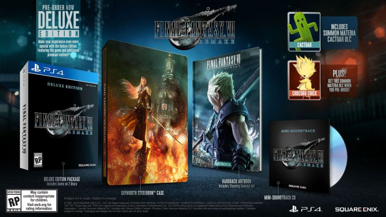 Final Fantasy 7 Edition deluxe