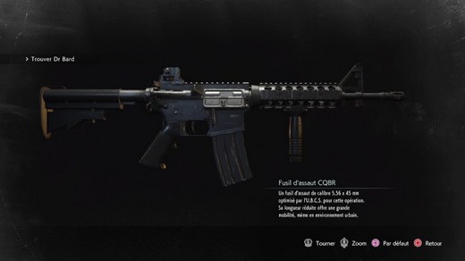Fusil d’assaut CQBR