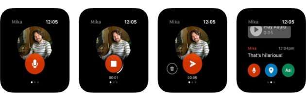 KIT de Facebook: application expérimentale Apple Watch