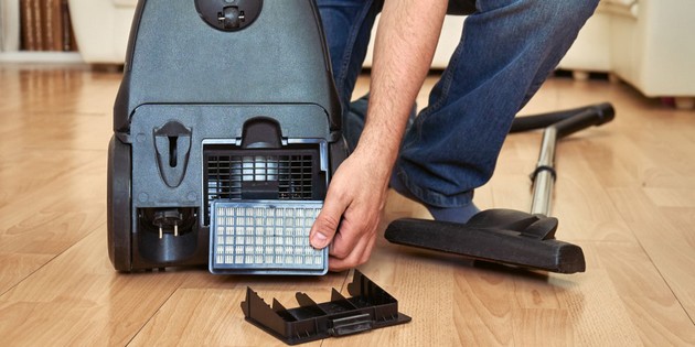 NETTOYAGE DU FILTRE DE L'ASPIRATEUR