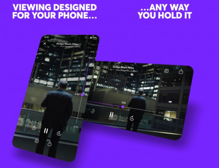 Quibi vs Netflix: façons de regarder