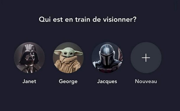 abonnement Disney + a été associé à 3 utilisateurs