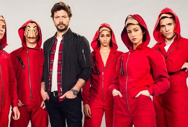 regarder la 4e saison de la série sur le professeur et son gang sur Netflix