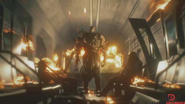 la tête géante de M. Charlie