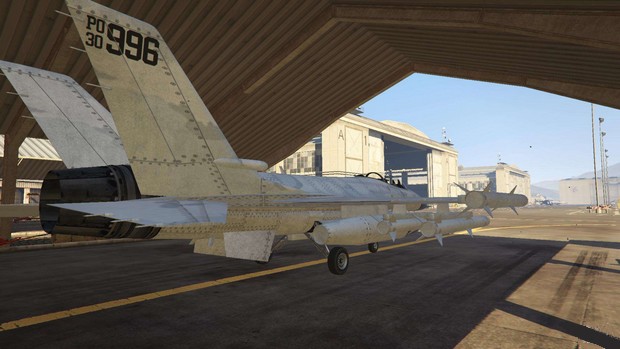 Comment voler un avion de chasse dans GTA 5