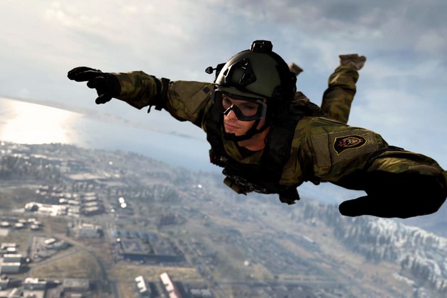 Le saut dans Call of Duty Warzone