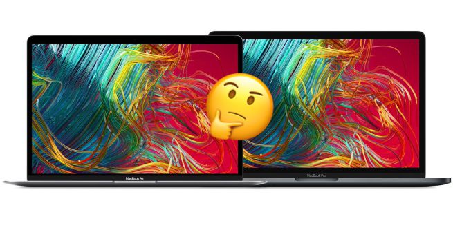 MacBook Air vs MacBook Pro 13 : lequel acheter en 2020 ?