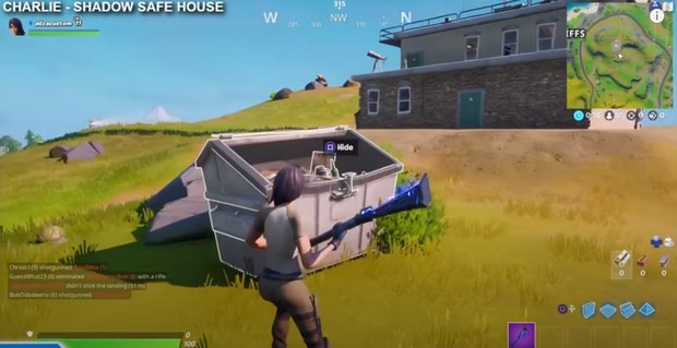 Abri de l'ombre Charlie