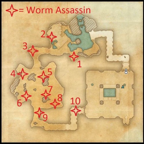  tuer 10 Worm Assassins