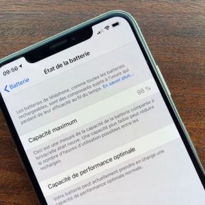 Comment utiliser la fonction ”État de la batterie sur iPhone