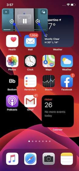 régler la vitesse et même mettre la vidéo en pause