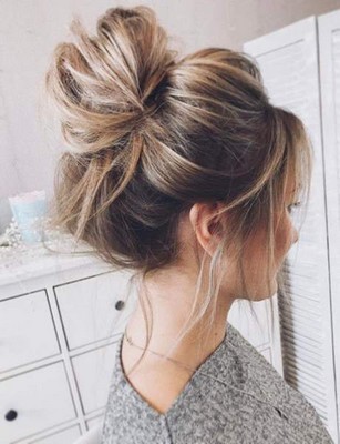 Chignon décoiffé