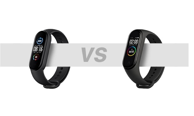 Comparatif : Xiaomi Mi Band 5 vs Mi Band 4