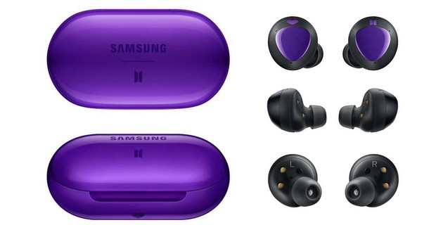 Samsung Galaxy Buds + en collaboration avec le BTS
