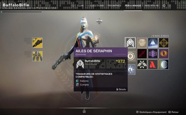 emblème caché "Ailes de Séraphin"