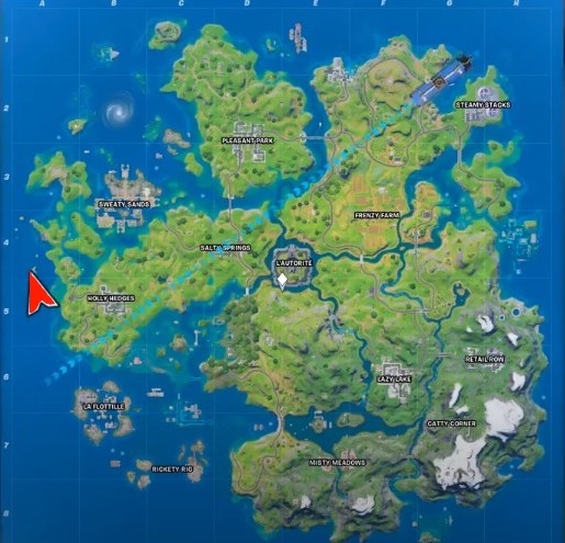 Attrapez une arme à Stack Shack