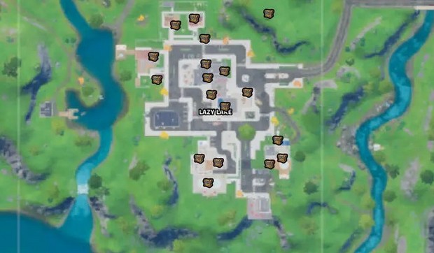 Fouiller des coffres à Lazy Lake