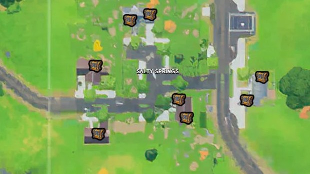 Fouiller des coffres à Salty Springs