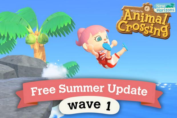 Animal Crossing : New Horizons : La plongée arrive dans la mise à jour d'été
