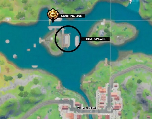 Terminer un tour au Chaos des canots