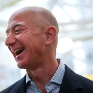 Jeff Bezos, président et fondateur d'Amazon