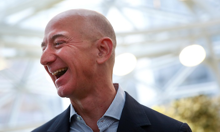 Jeff Bezos, président et fondateur d'Amazon
