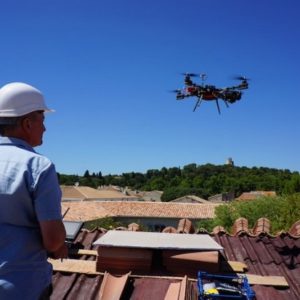 Drone pour couvreurs