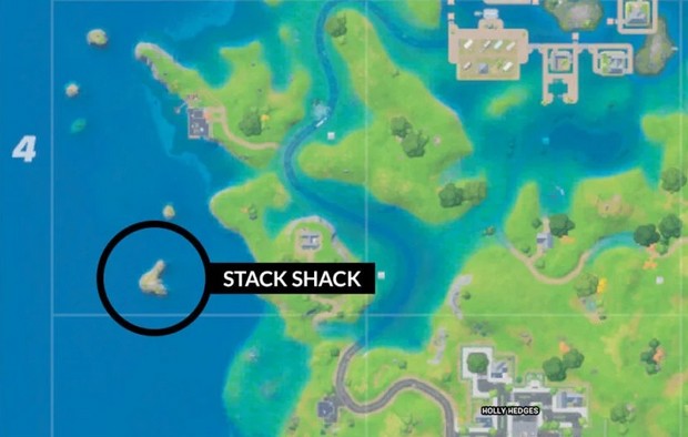 emplacement de Stack Shack