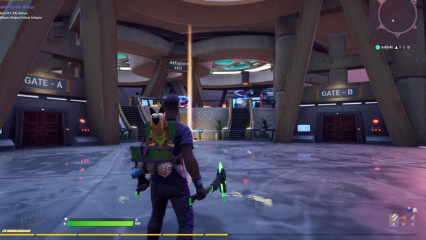 Comment ouvrir les portes A, B et C en mode créatif dans la saison 3 de Fortnite