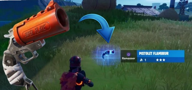 Où trouver le pistolet flambeur?