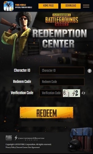 Comment utiliser le code d'échange de PUBG Mobile?