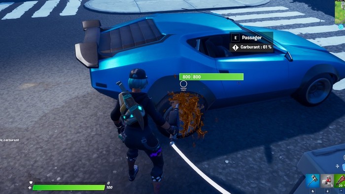Comment mettre de l'essence avec une pompe dans Fortnite ?