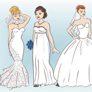 Choisir sa robe de mariée selon sa morphologie