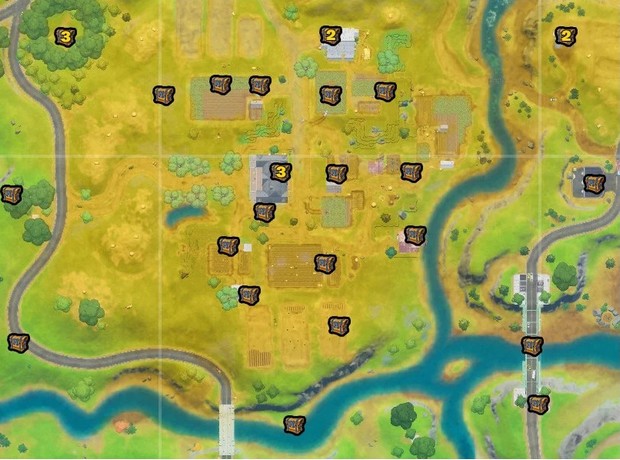 Fouiller des coffres à Frenzy Farm