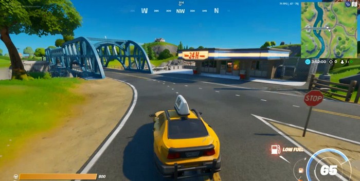 Comment conduire une voiture de Retail Row à Pleasant Park en moins de 4 minutes dans Fortnite ?