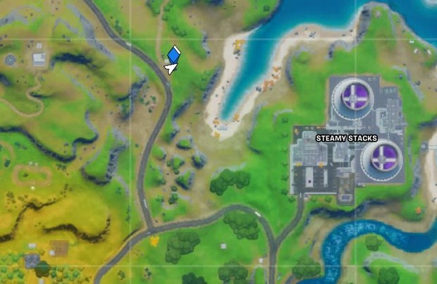 emplacement des réacteurs de Steamy Stacks dans Fortnite saison 4